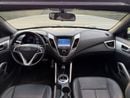 هيونداي فيلوستر Hyundai Veloster 1.6L / GCC / 2016 / Free Accident Original Paint