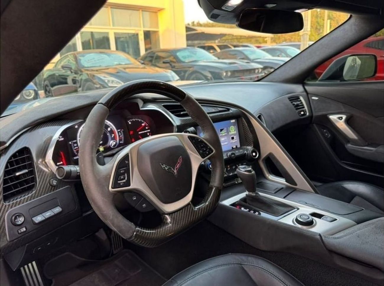 Chevrolet Corvette CHEVROLET CORVETTE C7 GRAND SPORT GCC 2018  PERFECT CONDITION FULL CARBON FIBER PERFECT CONDITION