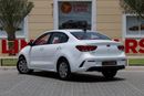 Kia Rio Kia Rio 2021 GCC under Agency Warranty with Flexible Down-Payment.