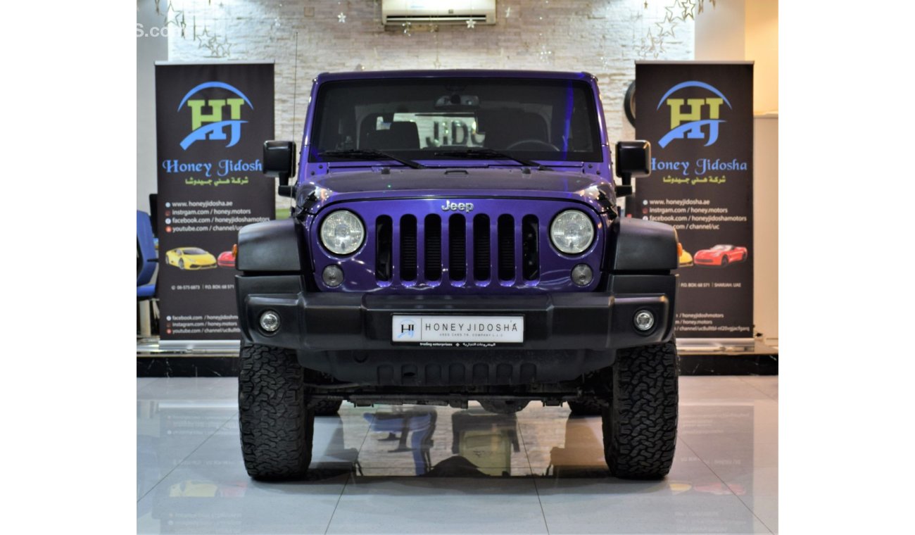 جيب رانجلر EXCELLENT DEAL for our Jeep Wrangler Sport 2017 Model!! in Purple Color! GCC Specs