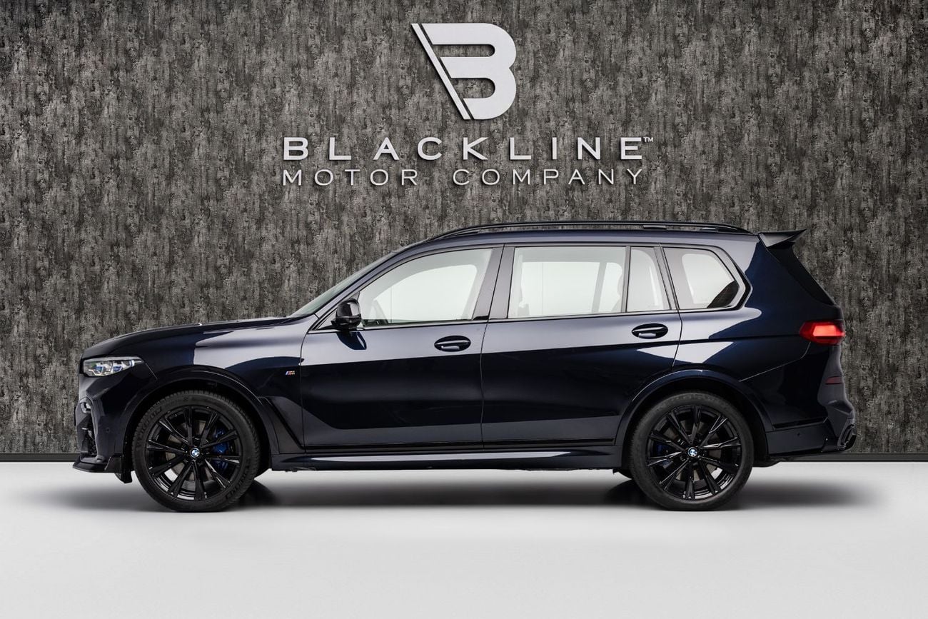BMW X7 M50i BUY NOW, PAY 2027 | THE BLACKLINE STANDARD | 12 Months Warranty, GCC