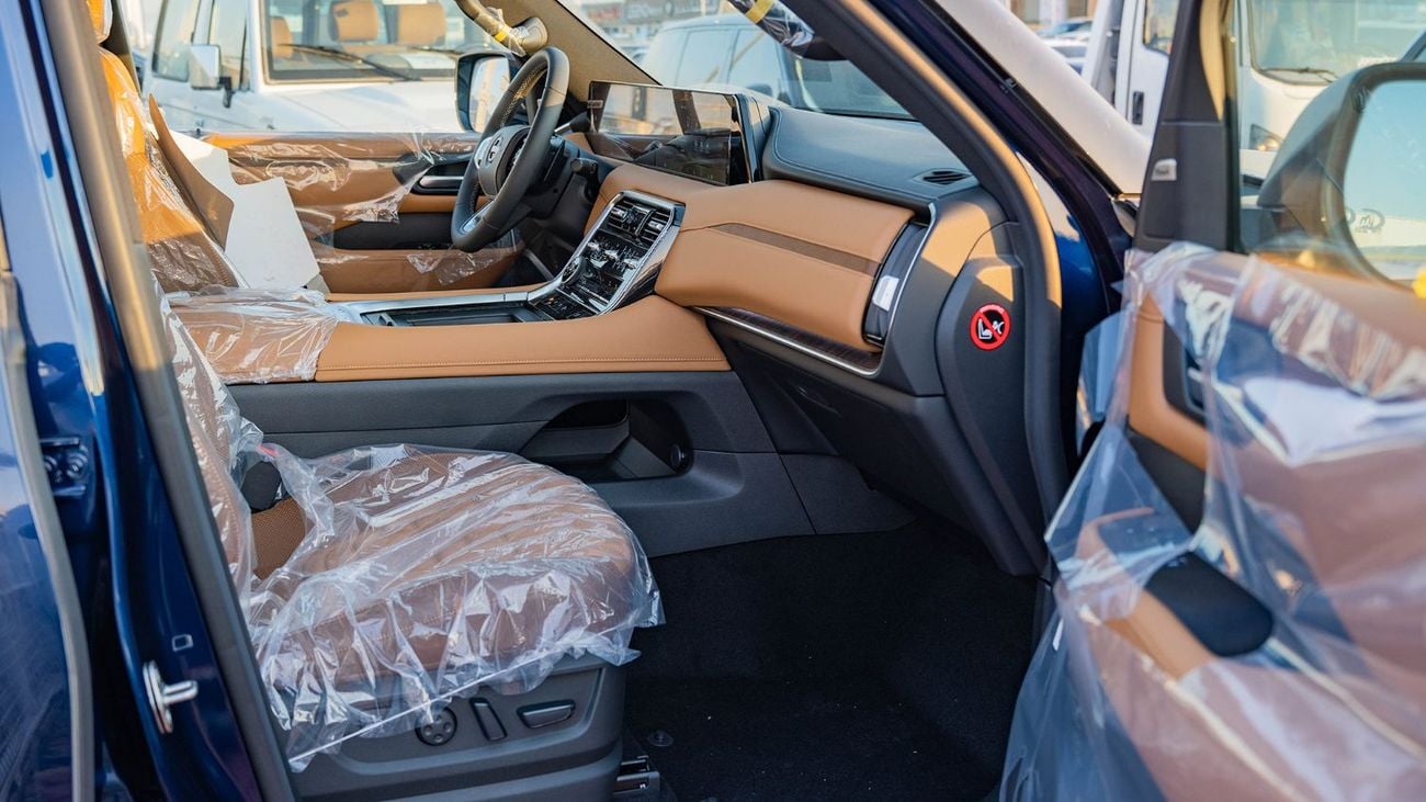 نيسان باترول 2026 Nissan Patrol LE Platinum 3.5L TT AT Petrol (Blue-Tan) (Export Only)