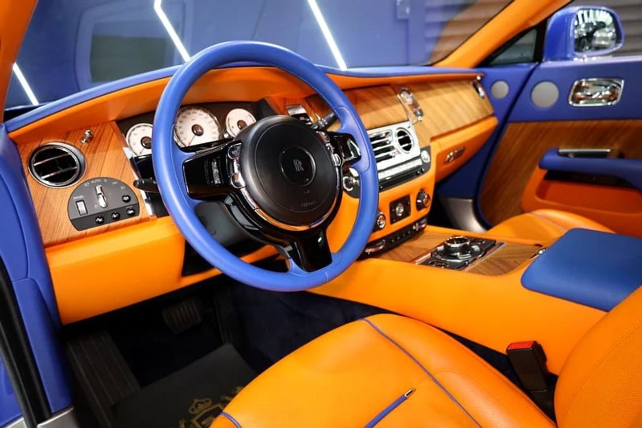 Rolls-Royce Wraith Canadel Wood Panelling, Starlights, Illuminated Spirit of Ecstasy, GCC!!