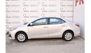 Toyota Corolla AED 1174 PM | 1.6L SE GCC DEALER WARRANTY