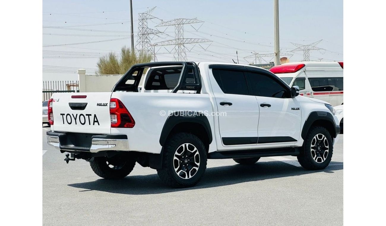 تويوتا هيلوكس 2016 WHITE DIESEL 4x4 *2021 SHAPE* | PUSH START | ELECTRIC SEATS | LEATHER SEATS | ALLOY RIMS | SPOR