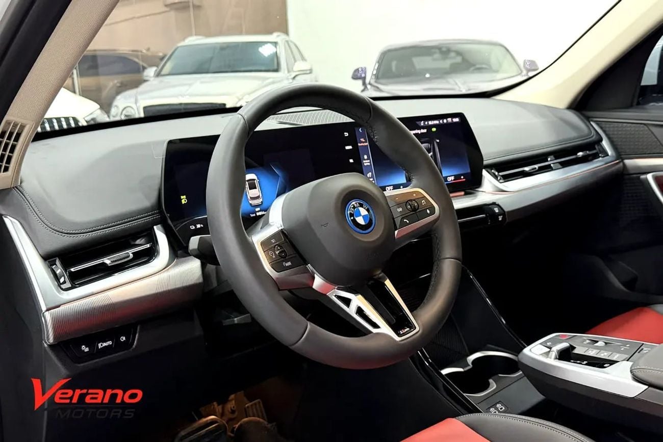 بي أم دبليو iX1 Electric M Sport | Full Options | 500KM Range | Panoramic | 5,000KM Only