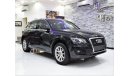 Audi Q5 Std EXCELLENT DEAL for our Audi Q5 QUATTRO ( 2013 Model! ) in Black Color! GCC Specs