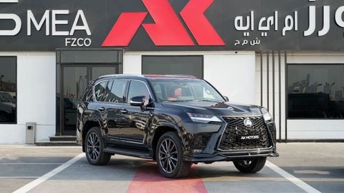 Lexus LX 600 F-Sport 3.5L Black 5 SEATS 2025 MY EXPORT PRICE
