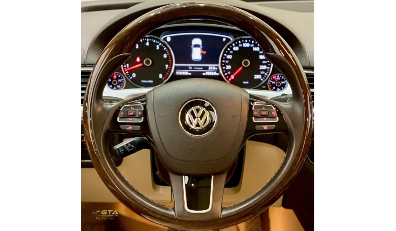 Volkswagen Touareg 2015 Volkswagen Touareg SEL, Warranty, Full Service History, GCC