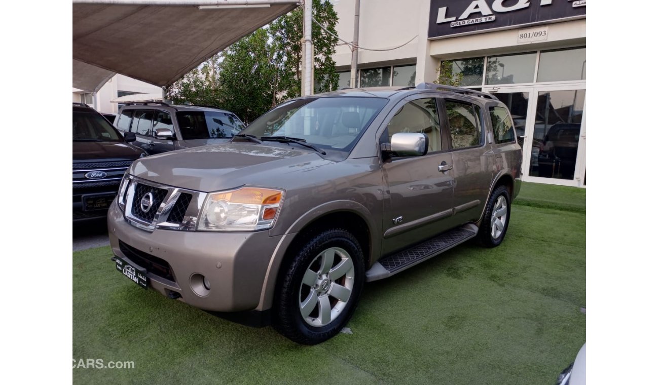 Nissan Armada Gulf Dye Agency 2009 model number one Wood leather hatch Rear wing Sensors in excellent condition, y