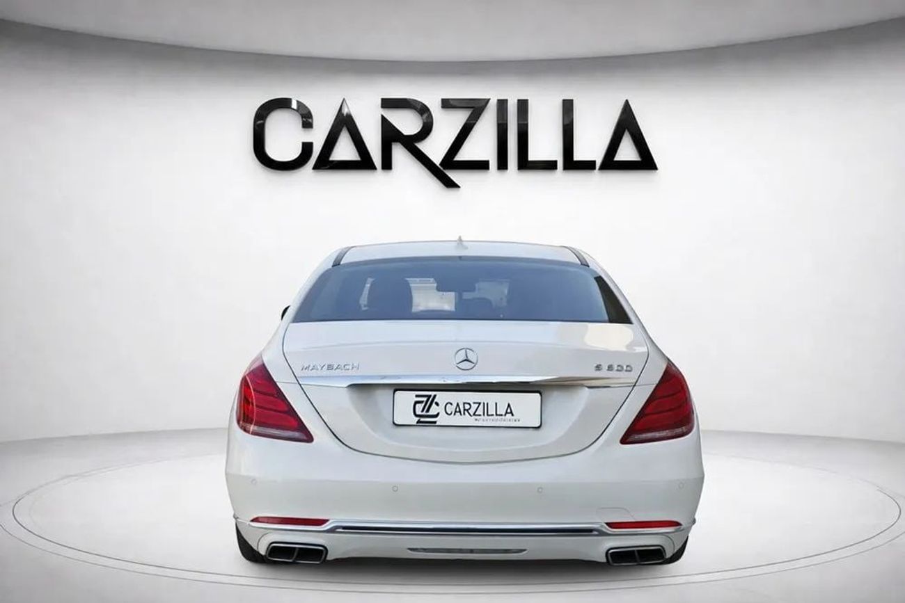 Mercedes Maybach S600 Maybach Mercedes S600 Maybach V12 l GCC l Full Gargash History l Flagship Luxury