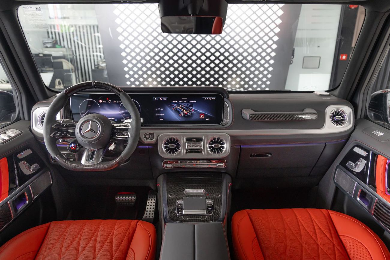 Mercedes-Benz G 63 AMG Double Night Pack | Fully Loaded | European Specs | Gargash Auto Warranty PERFOMANCE PACKAGE | 2026