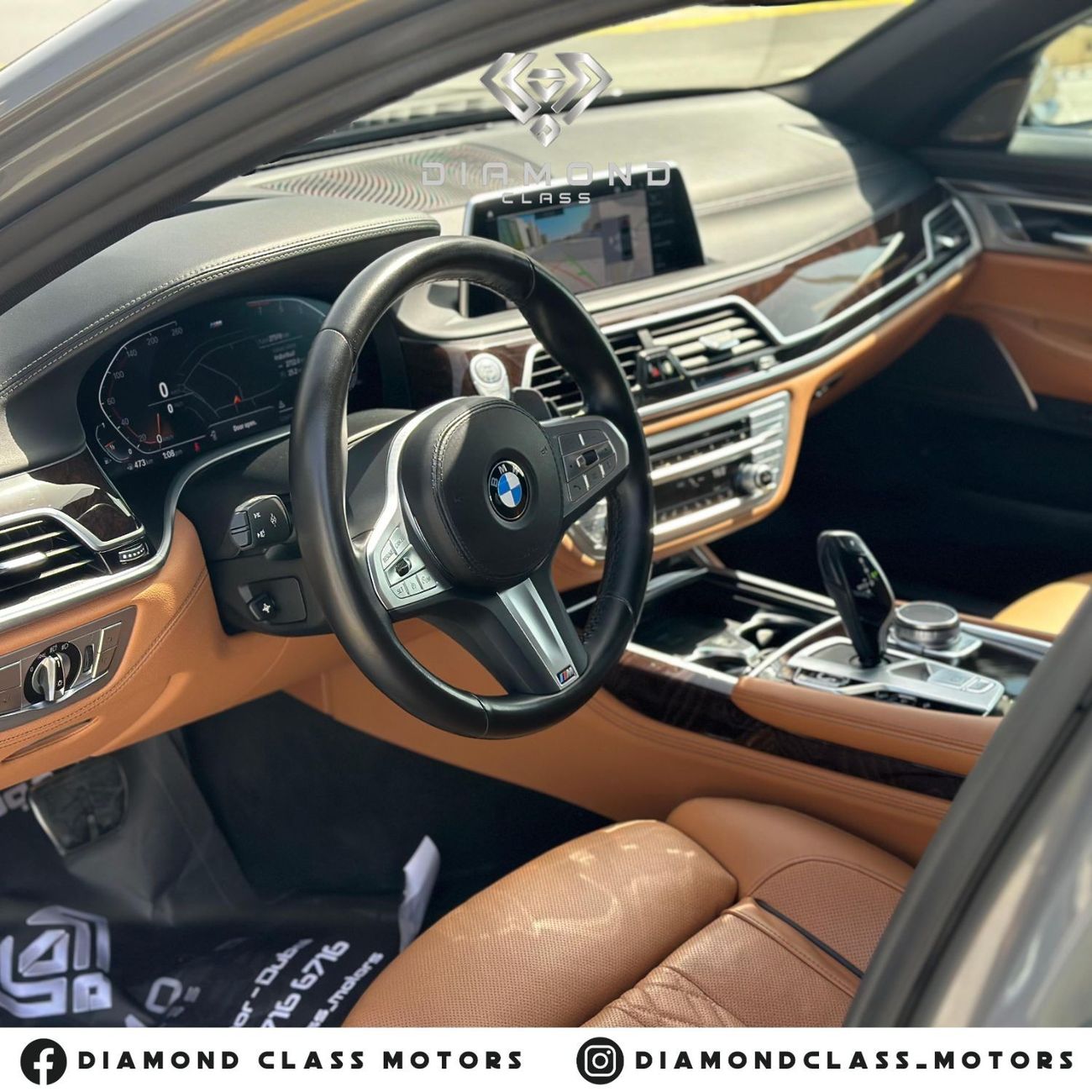 BMW 730Li Luxury M Sport Package BMW 730Li M kit Full Option GCC A.Grey 2022 Under Warranty & Service Contract
