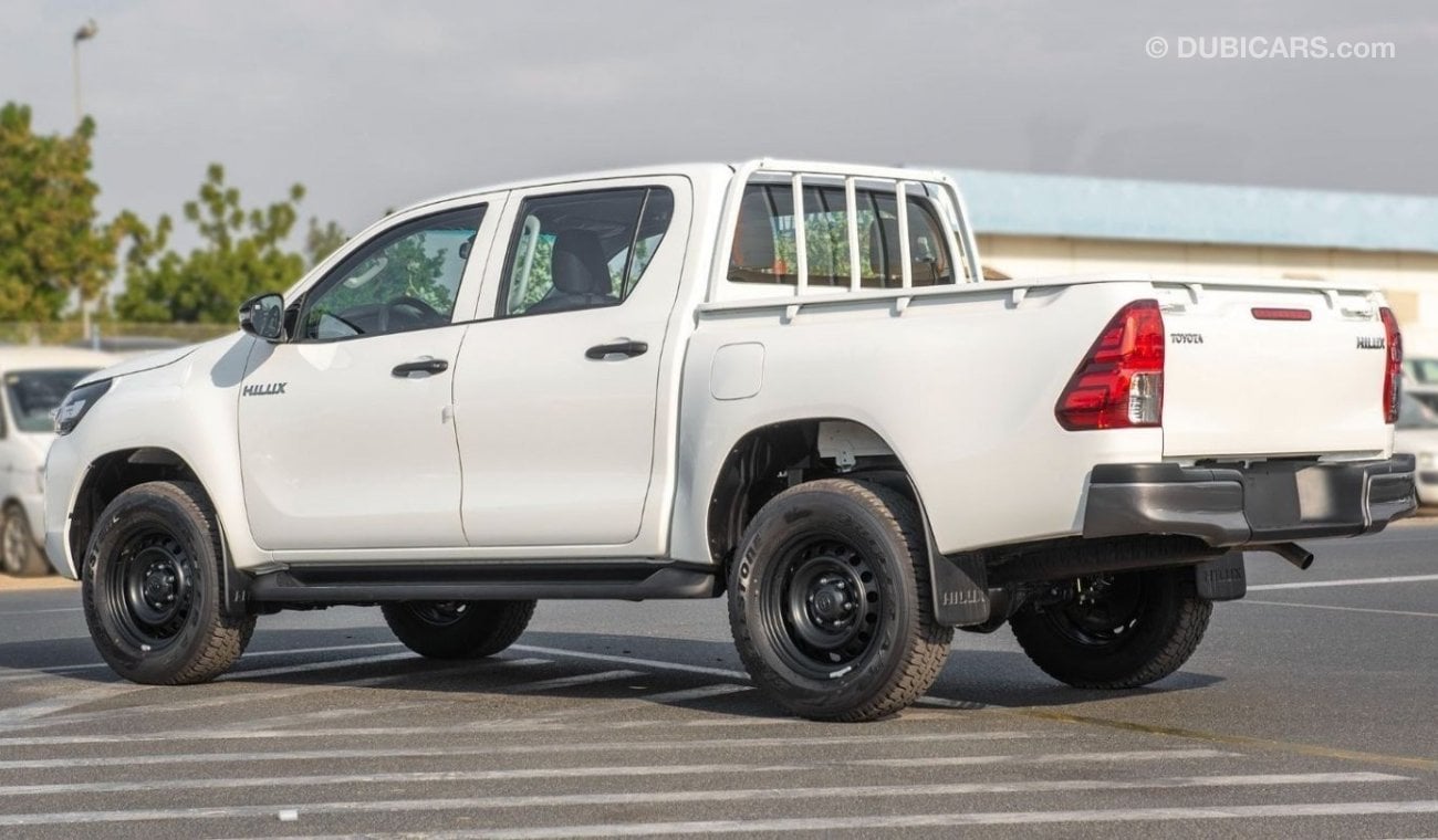 Toyota Hilux (LHD) TOYOTA HILUX DC 2.4D MT 4X4 P.WINDOW MY2023 – WHITE