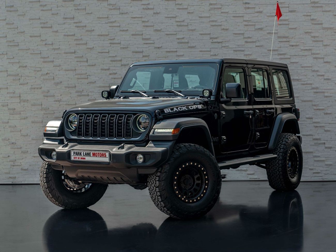 Jeep Wrangler AED 3,538 PM • ALL NEW 2024 WRANGLER UNLIMITED SPORT • BLACK OPS EDITION • JEEP WARRANTY+SERVICE PLA