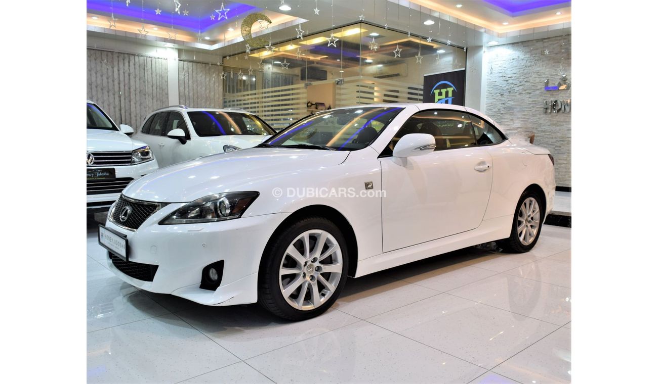 Lexus IS300 EXCELLENT DEAL for our Lexus IS 300C 2014 Model!! in White Color! GCC Specs
