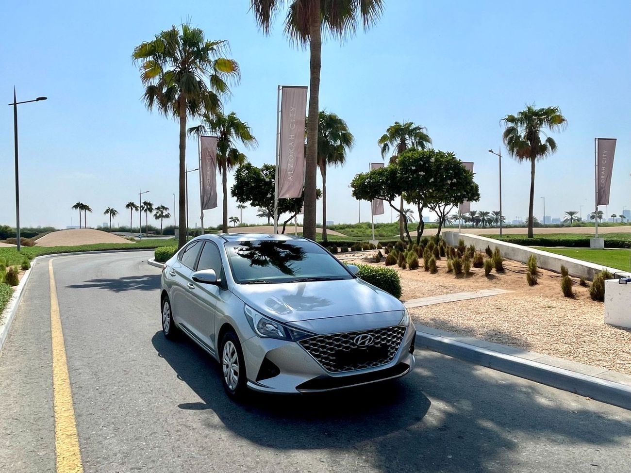 هيونداي أكسنت GLS متوفر في معرضنا سما الشآم لتجارة السيارات