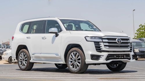 تويوتا لاند كروزر 2026 Toyota Land Cruiser 300 VXR 3.5L AT Petrol Twin Turbo (White-Beige)
