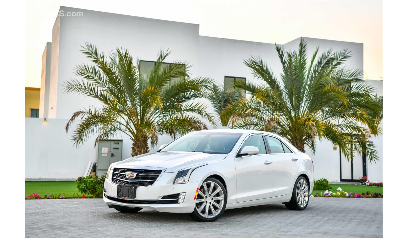 Cadillac ATS Fully Loaded! - Immaculate Condition! - AED 1,155 Per Month - 0% DP