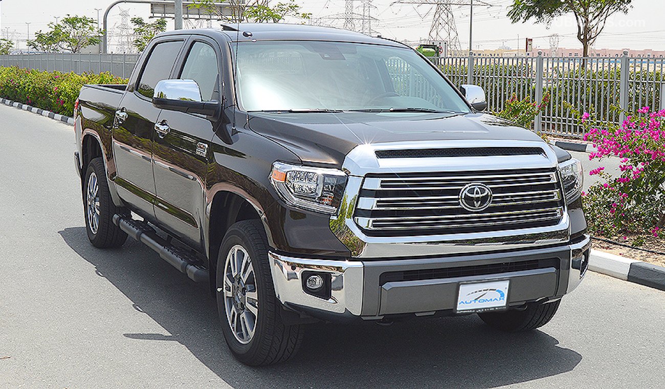 Toyota Tundra 1794 Edition 2019, 5.7 V8 0km w/5Yrs or 200K km Warranty at Dynatrade + 1 Free Service