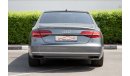 Audi A8 FULL SERVICE HISTORY - 2016 - GCC - ASSIST AND FACILITY IN DOWN PAYMENT - 1735 AED/MONTHLY - 1 YEAR