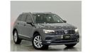Volkswagen Tiguan 2019 Volkswagen Tiguan SEL, January 2025 VW Warranty, Full VW Service History, Low Kms, GCC