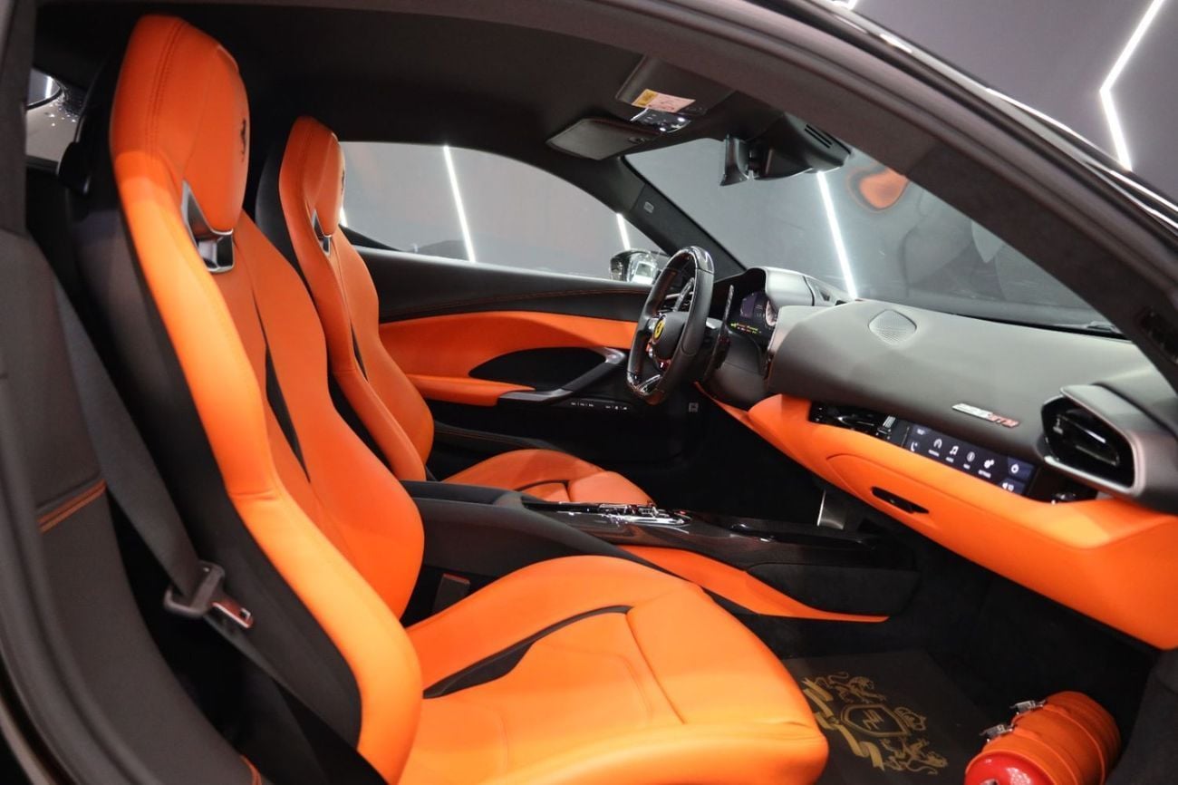 Ferrari 296 GTB 3.0T V6 PHEV Apple CarPlay, JBL Audio, Carbon Fiber Ext/Int, Dealer Warranty + Service!!