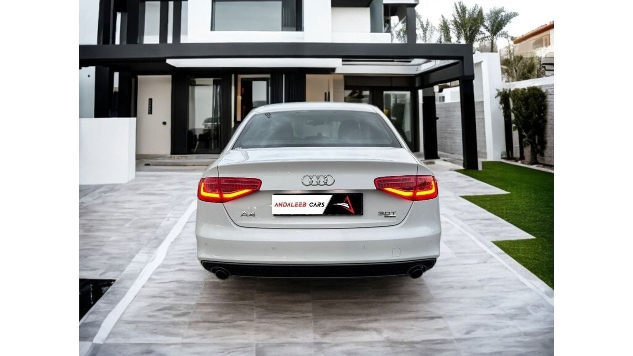 Audi A4 TFSI quattro S-Line ORIGNAL PAINT | AUDI A4 3.0T S-LINE | FULL OPTION | WELL MAINTAINED | GCC