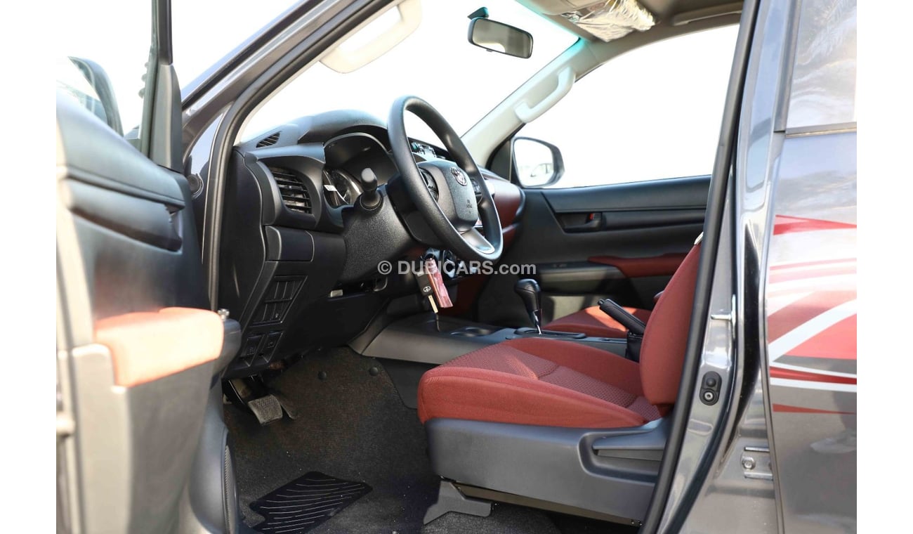 Toyota Hilux 2023 Toyota Hilux 4x4 DC 2.4 D AT - Grey inside maroon - Export Only