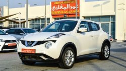 نيسان جوك Nissan Juke 2016 White hatch back