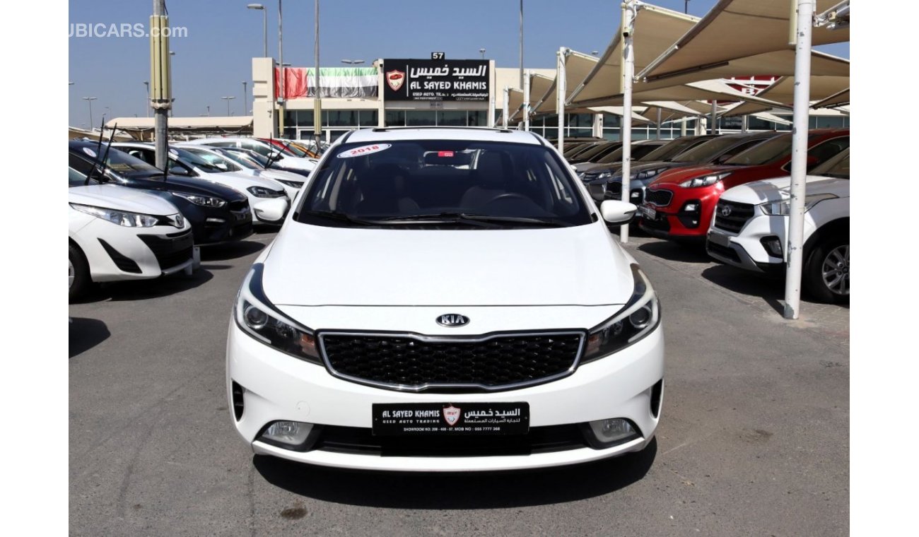 Kia Cerato SX ACCIDENTS FREE - GCC - SUNROOF - PERFECT INSIDE OUT - ENGINE 1600 CC