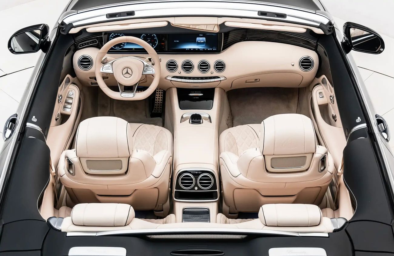 Mercedes-Benz S 650 Cabriolet 6.0L V12 Bi-Turbo Engine
