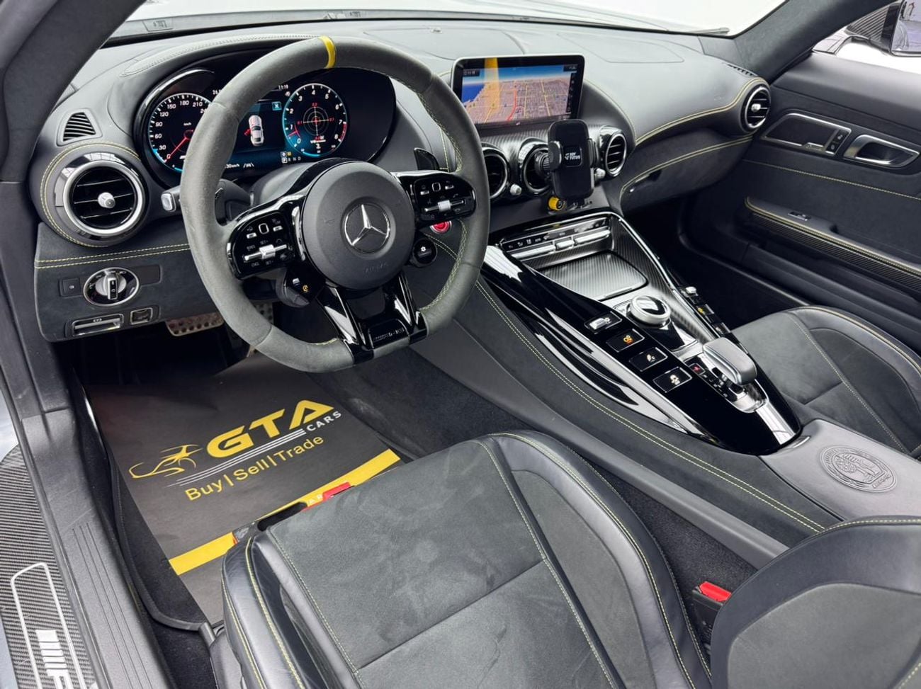 مرسيدس بنز AMG GTR 2021 Mercedes AMG GT R Coupe, 2027 Mercedes Warranty + Service Pack, Very Low Km, GCC