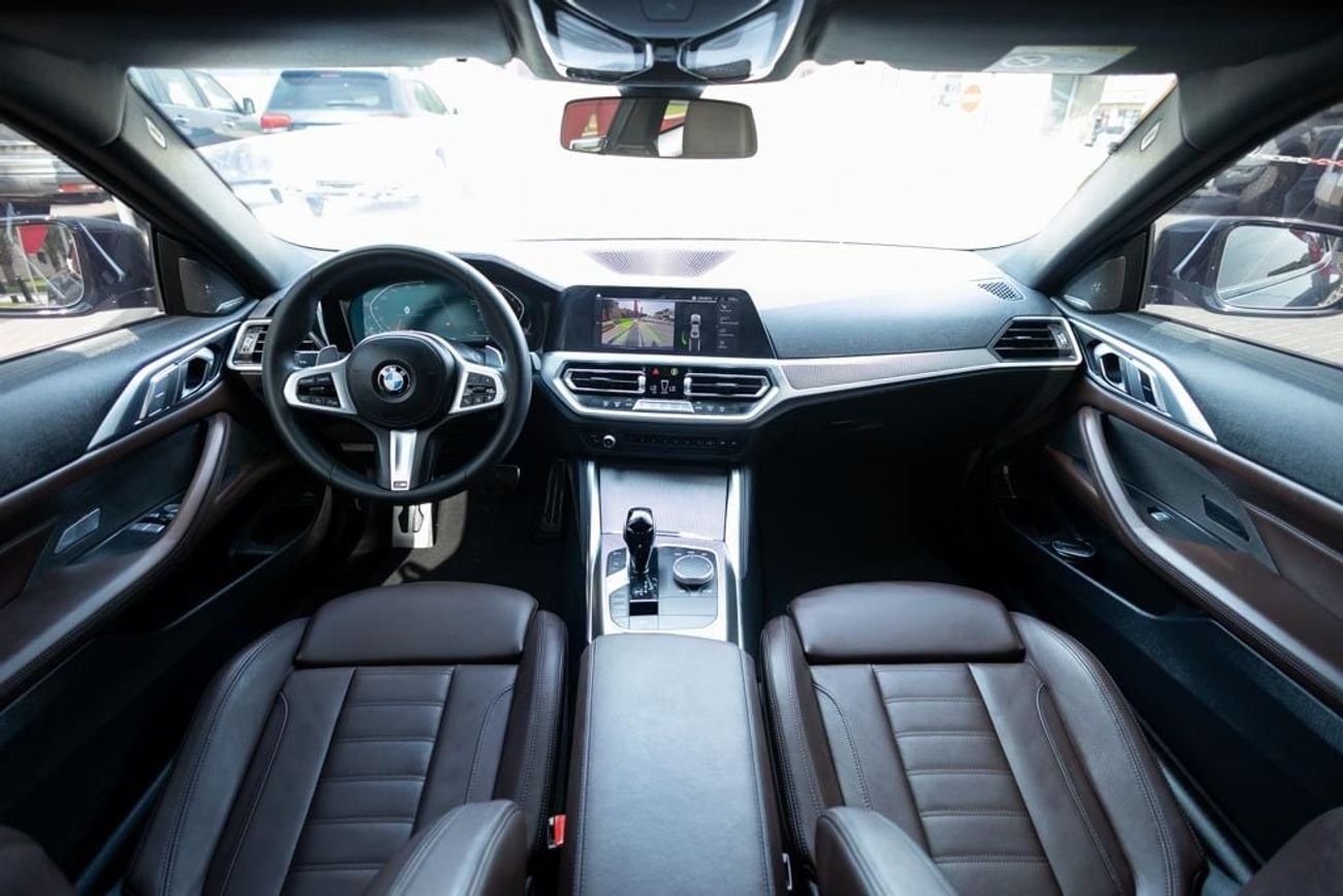 BMW 430i M Sport 2.0L BMW 430i M-Sport 2022 GCC under Agency Warranty and Service Contract with Flexible Down