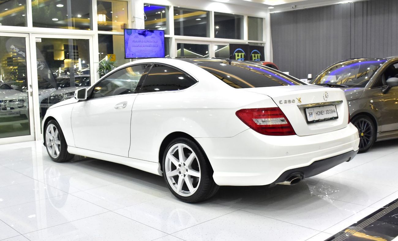 مرسيدس بنز C 250 EXCELLENT DEAL for our Mercedes Benz C250 Coupe ( 2015 Model ) in White Color GCC Specs