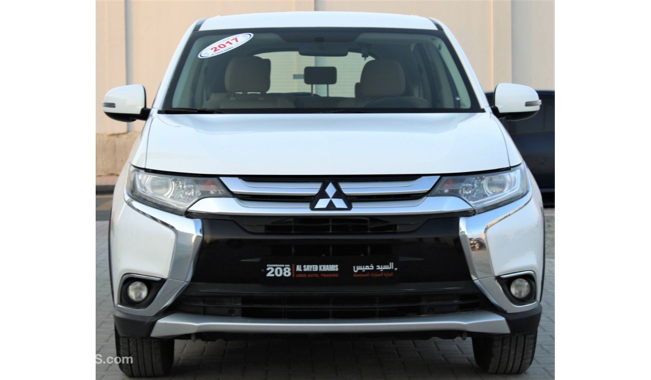 Mitsubishi Outlander Mitsubishi Outlander 2017, GCC, in excellent condition, without paint, without accidents, very clean