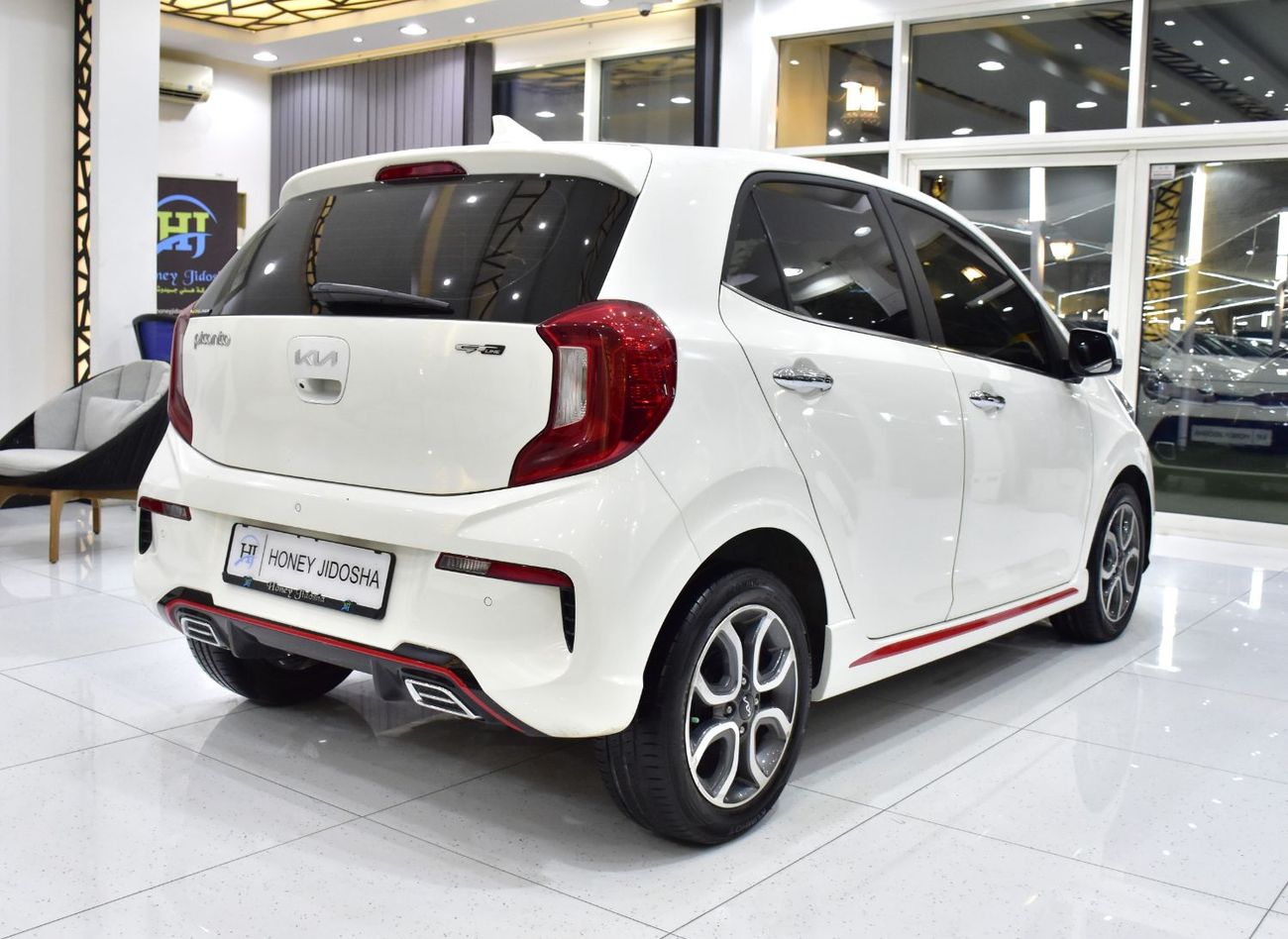 Kia Picanto EXCELLENT DEAL for our KIA Picanto GT-Line ( 2022 Model ) in White Color GCC Specs