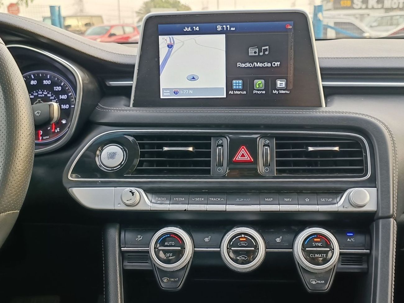 Genesis G70 / SUNROOF/ LEATHER/ TRIP TONIC/ FULL OPTION/ 820 MONTHLY / LOT#72947