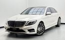 Mercedes Benz S550 2015 Mercedes-Benz S500L AMG, Service History, Excellent Condition, GCC