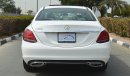 Mercedes-Benz C200 2019 AMG Sedan, GCC, 0km with 2 Years Unlimited Mileage Warranty from Dealer