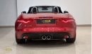 جاغوار F-Type 2017 Jaguar F-Type Convertible, Jaguar Warranty & Service, GCC