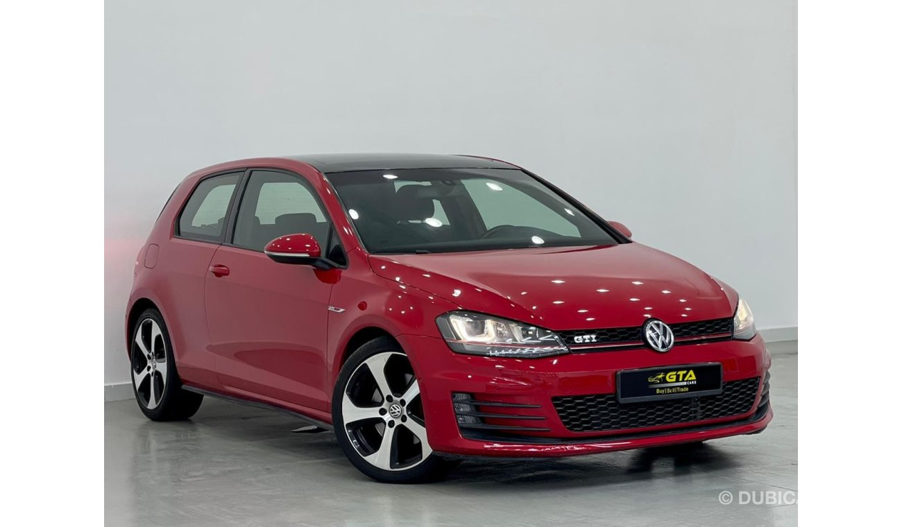 فولكس واجن جولف بلاس 2016 Volkswagen Golf GTI Coupe, Full Service History, Warranty, GCC