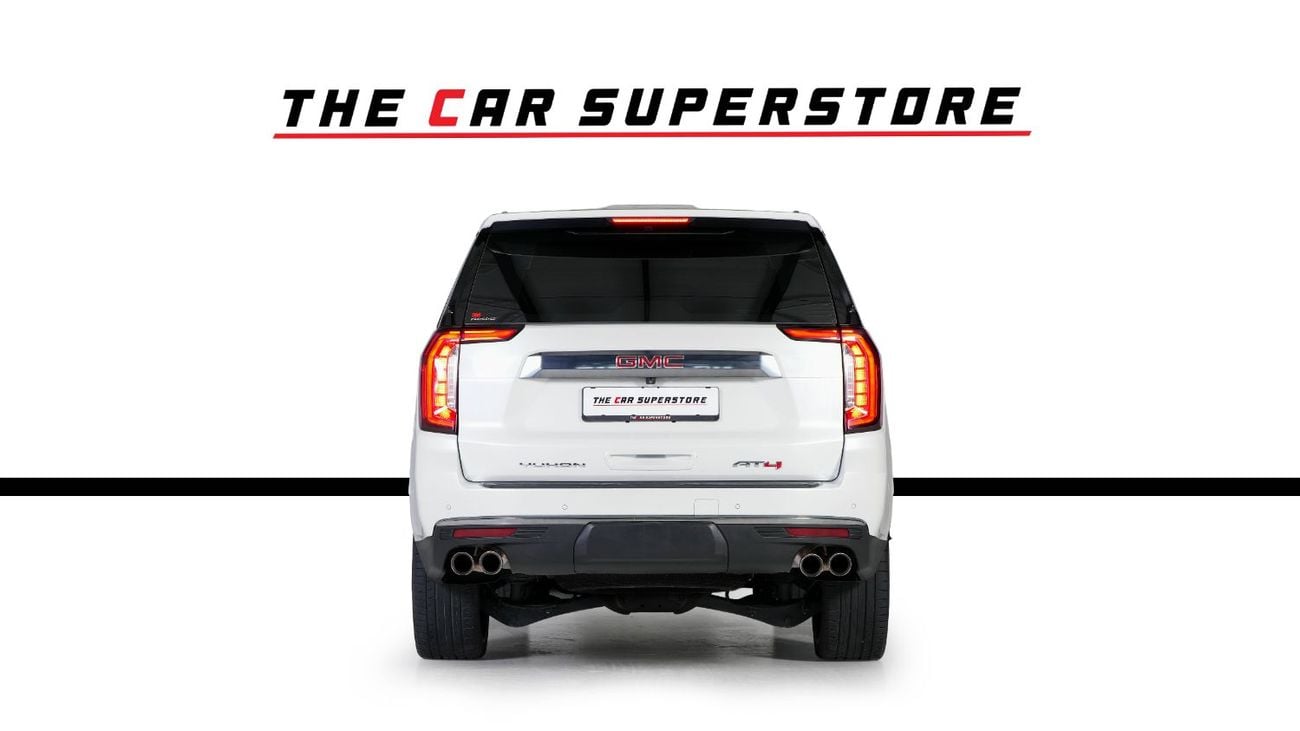 جي أم سي يوكون AT4- GCC-Al Ghandi warranty till 14/07/2026 - Full service history in Agency