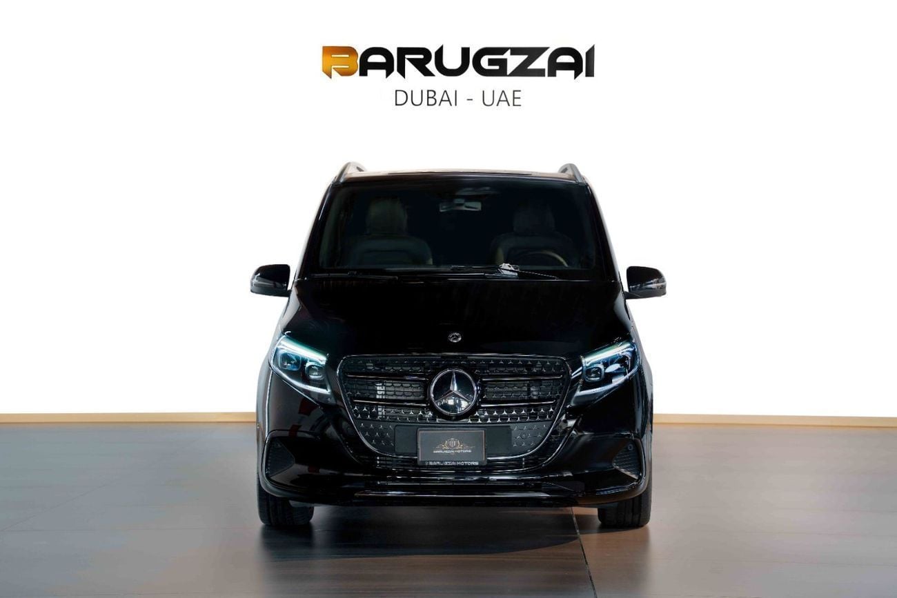 Mercedes Benz V300 AVANTGARDE Original Mercedes VIP Captain Seats | Including TV partition and PlayStation 5