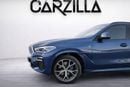 BMW X6 40i M Sport 3.0L  l AED 4,210 P.M l 0% Downpayment l 40i M-Sport l Agency Warranty & Se