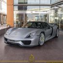 Porsche 918 Spyder Std 4.6L 2015 PORSCHE 918 SPYDER WEISSACH DONE ONLY 8000KM