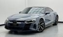 أودي إي ترون جي تي 2023 Audi E-Tron GT Quattro, 2026 Audi Warranty, 2029 Audi Service Pack, Audi Service History, GCC