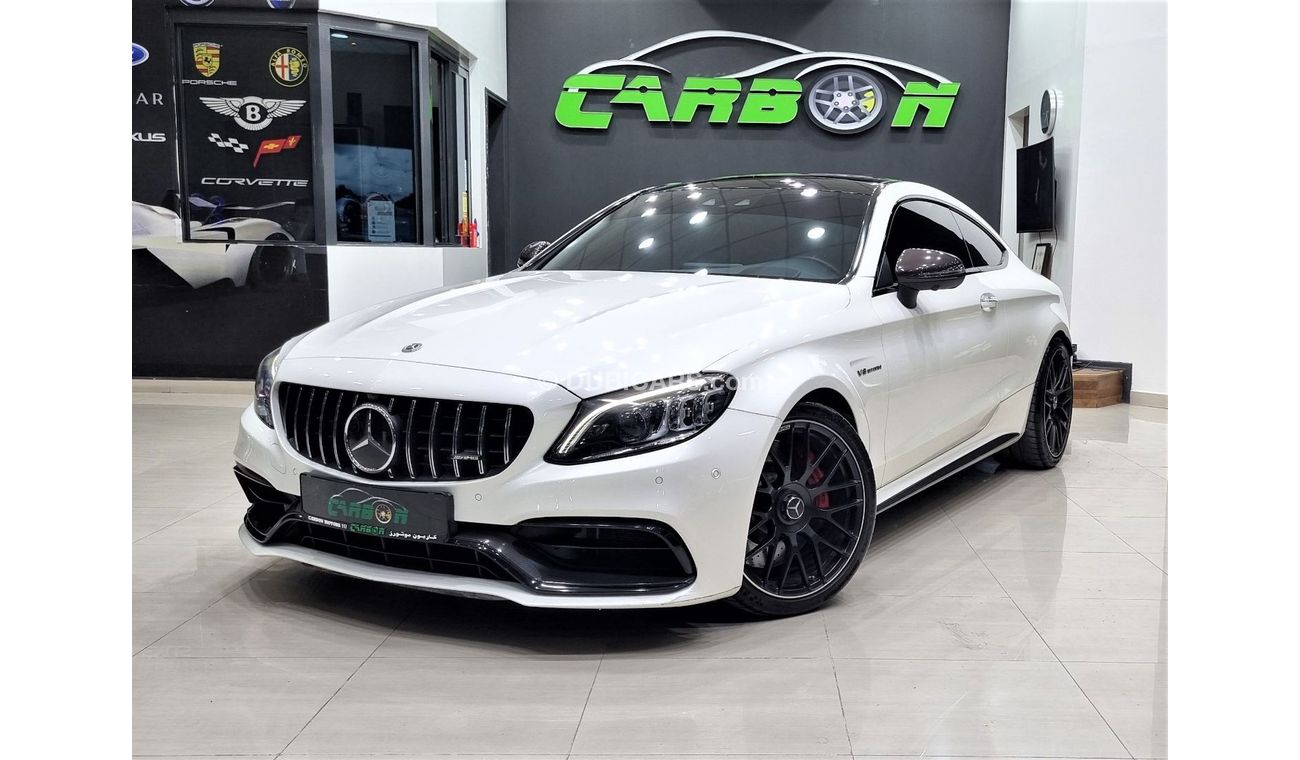 Mercedes-Benz C 63 Coupe MERCEDES C63S GCC 2019 FULL SERVICE HISTORY FROM GARGASH UNDER WARRANTY TILL 2024 FOR 349K AED