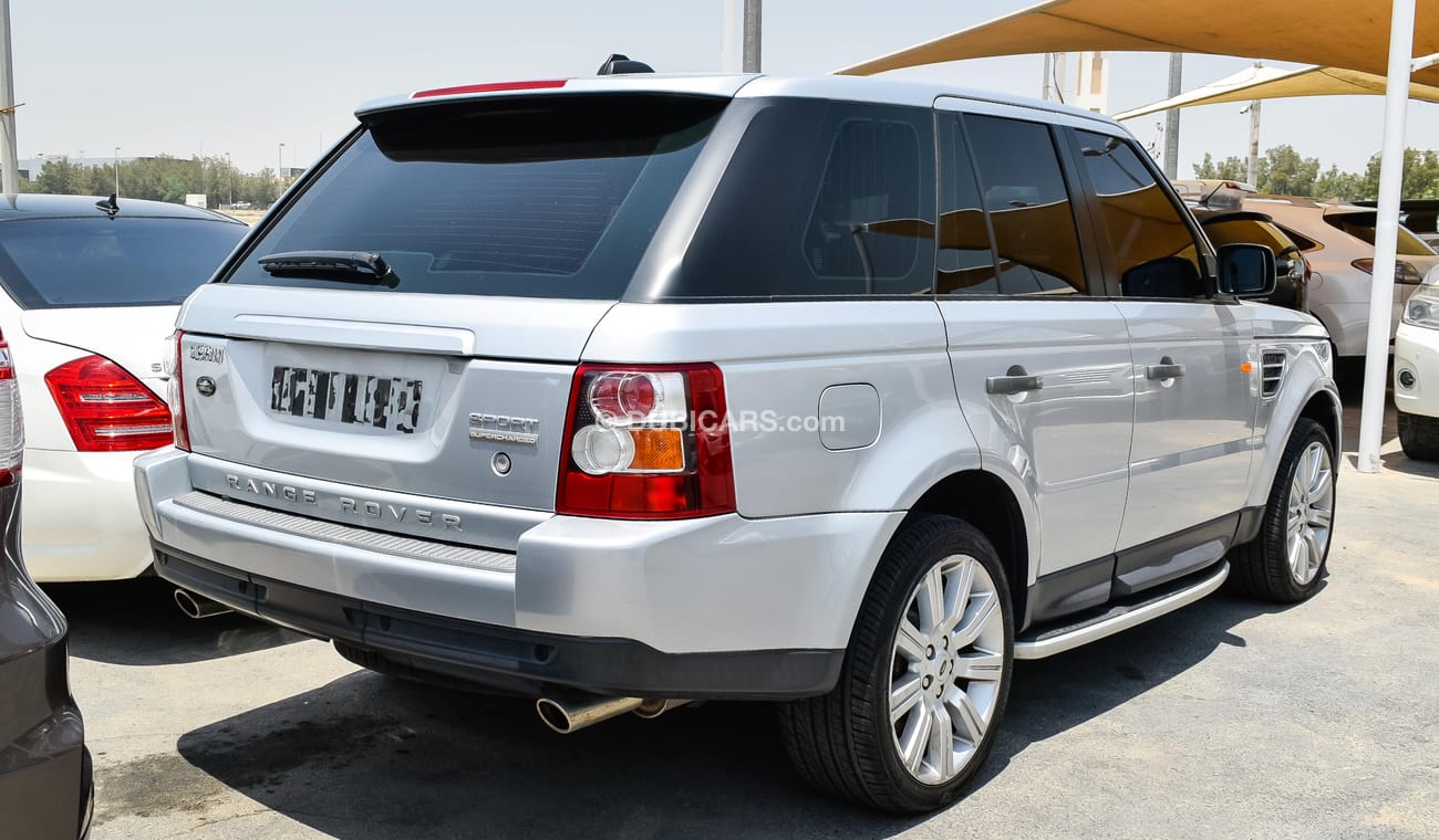 Land Rover Range Rover Sport With Supercharged badge
