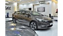 Kia Cerato EXCELLENT DEAL for our KIA Cerato ( 2015 Model ) in Brown Color GCC Specs